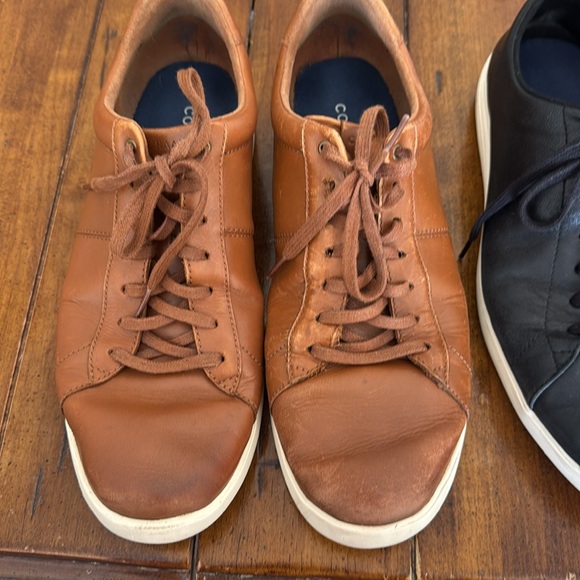 Men's Black and Brown Cole Haan Sneakers Size 12 - Picture 2 of 11